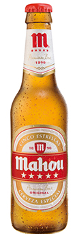 Cerveza Mahou 5 estrellas